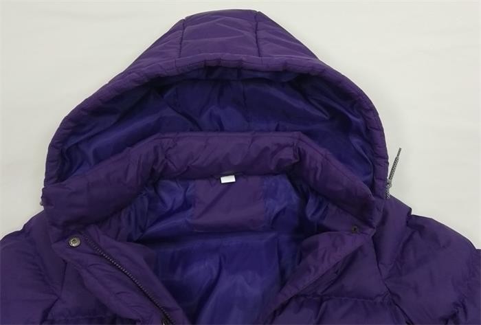 Full Length Womens Long Padded Coat With Hood Extra Long Puffa For Ladies