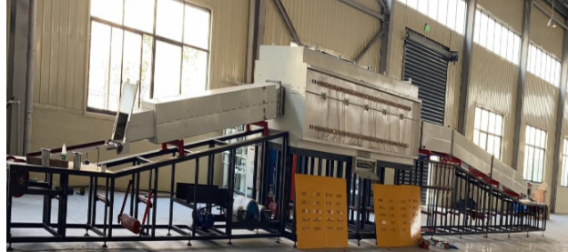 Metal Product Surface Bright Mesh Belt Heat Treatment Furnace Continuous Belt Furnace