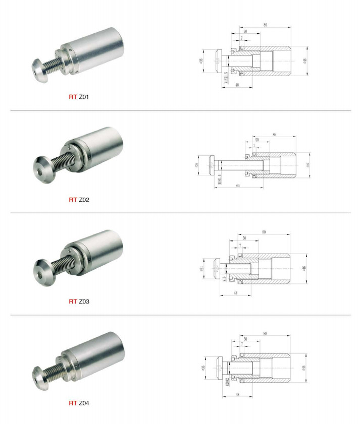 Stainless steel accessories and parts for building hardware from China supplier ISURE MARINE
