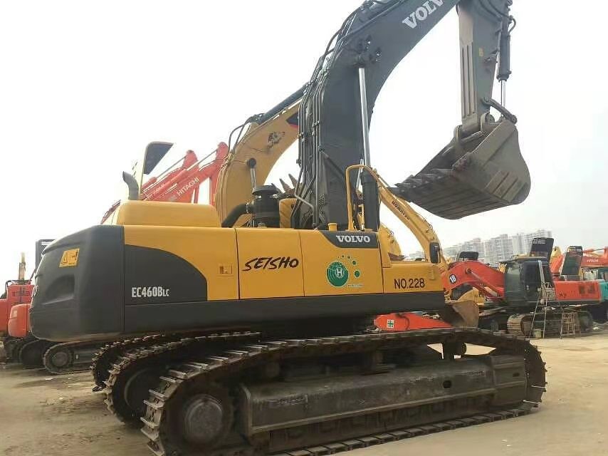 Yellow Fuel Saving 46 Ton EC460B Used Volvo Excavator