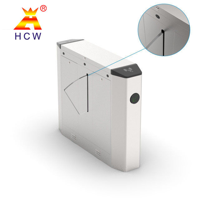 LED indicator wing flap barrier turnstile entrance system gate