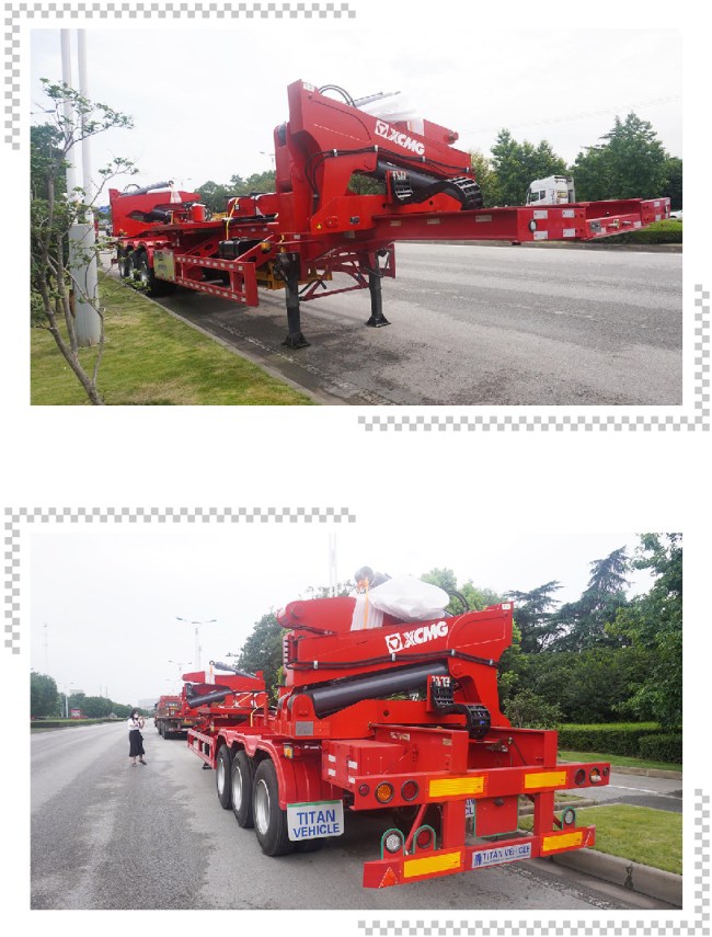 TITAN Container Loading Trailer  Sidelifter Container Trailer for Sale
