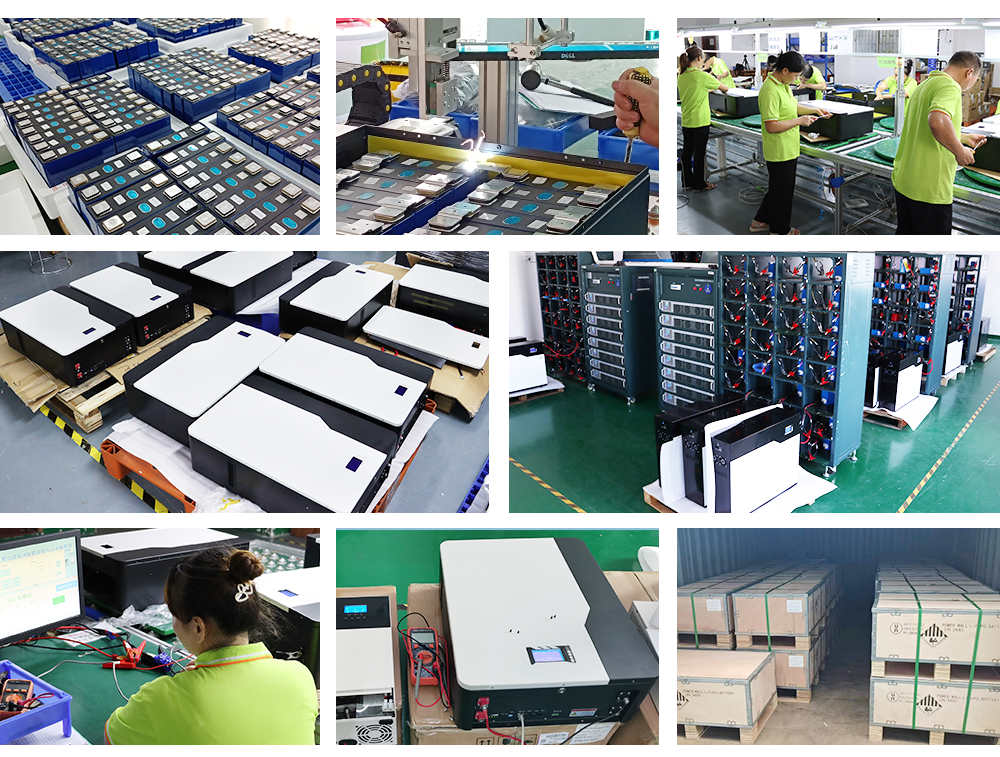 51.2V 10kWh Wall Mount Lifepo4 Battery AKKU 6000 Cycles 5kWh 15kWh 30kWh