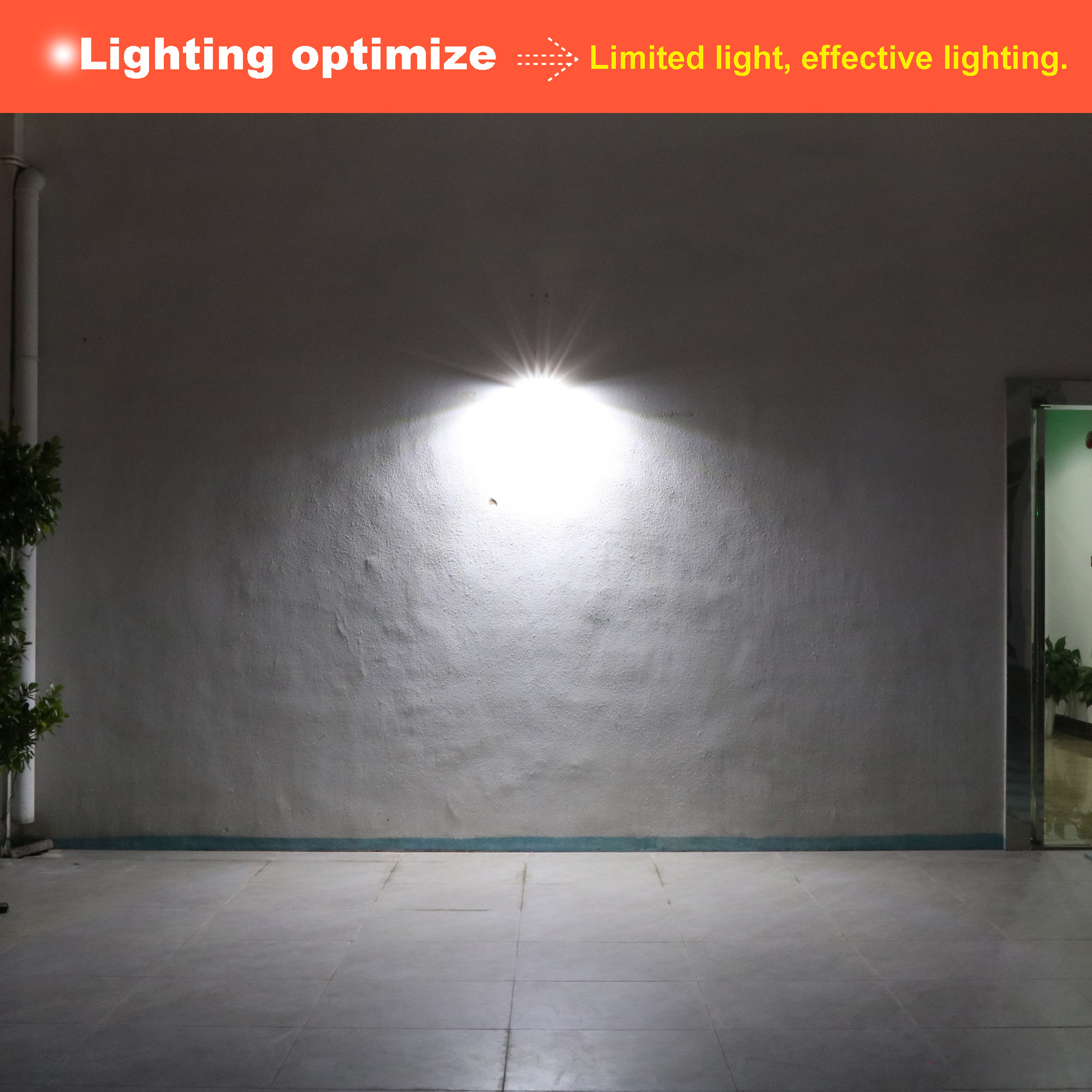 Solar Motion Sensor Lights Outdoor 16 LED Solar Powered Security Lights Landscape Ce 3-YEAR 30000 Onsite Metering Ip44 ABS EMC