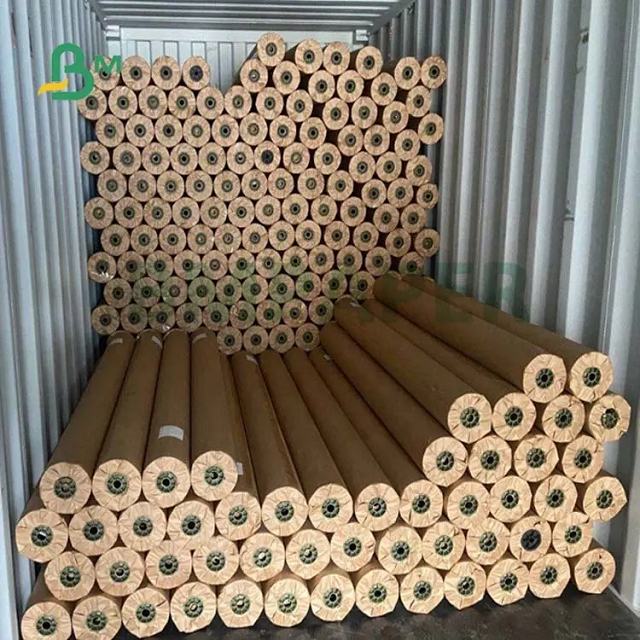 2" Core 62" 72" Width 45gr 48gr Garment Factory Uncoated Plain Plotter Paper Rolls