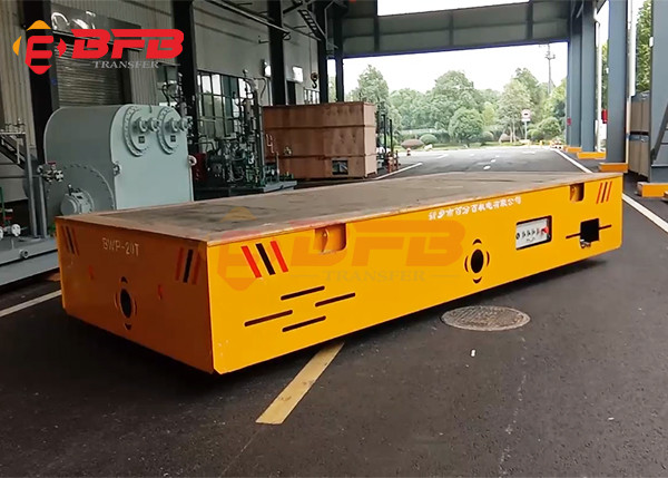 Electric Trackless Agv Battery Powered Trolley For Redar Guidance