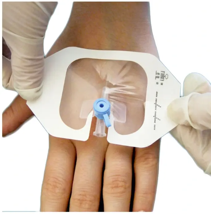 KR-LZT-B Fully Automatic Transparent Film Dressing For IV Dressing Paper Packaging