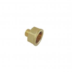 China DIN EN 10226-1 Thread Brass Pipe Fittings Brass Reducing Socket F/M on sale