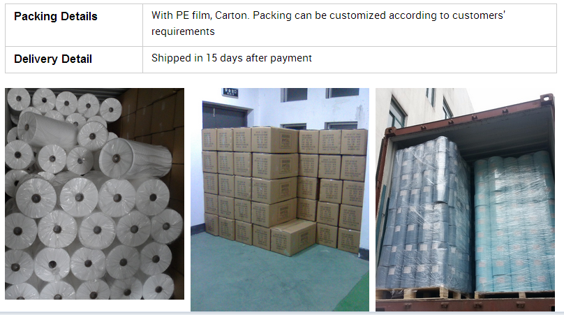 Anti Bacterial Spunlaced Non Woven Fabric Polyester Material for home textile