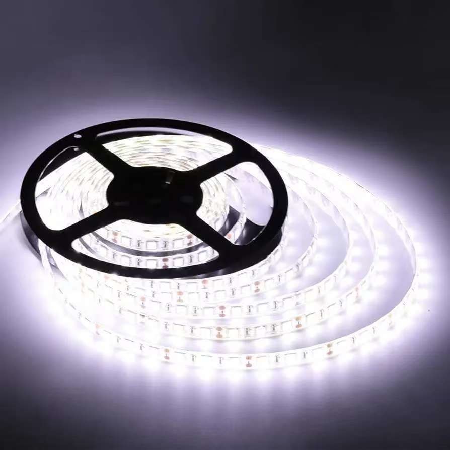 Flexible LED Strip Lights 600 Units LEDs LED Strips Waterproof 12 Volt LED Light Strips Pack Of 16.4ft/5m for Holiday Home Party Indoor Outdoor