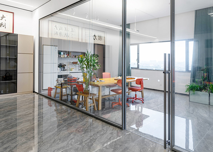 Customization for Partition System Glass Partition Walls Transform Workspace