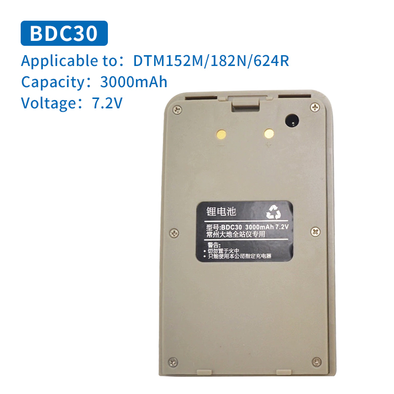 DADl 7.2V 3000mAh BDC30 Battery For DADI DTM112 DTM102 Total Station Li-ion Battery BDC18A DTM-622R-B2