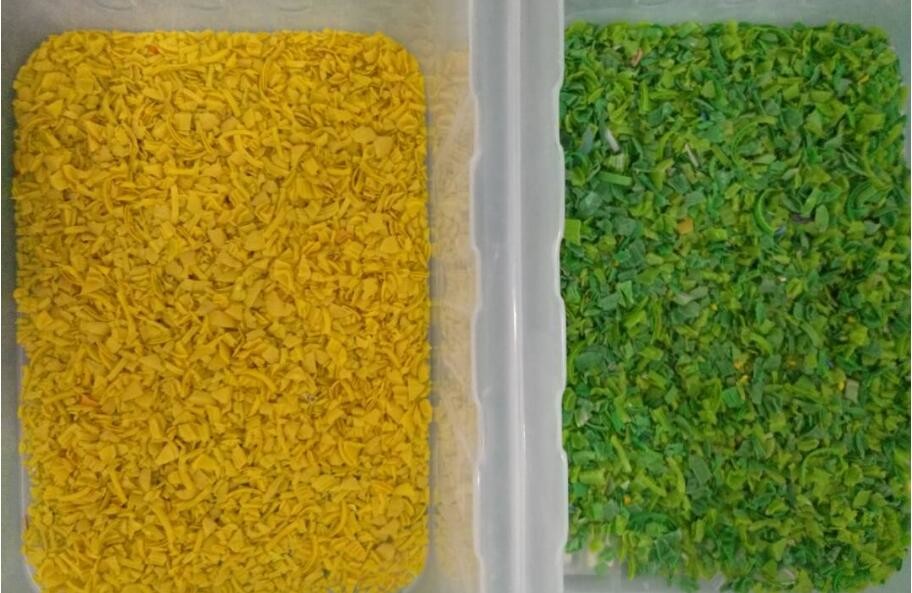 220V 2.3KW Plastic Color Sorting Machine , Mixed Plastic Separation Machine