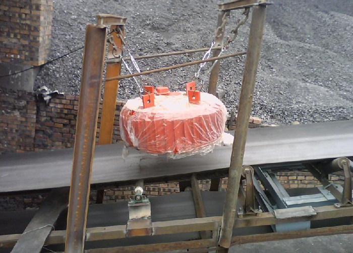 Energy Mining PLC Core Components Dry Type Suspended Electromagnetic Separator Machine