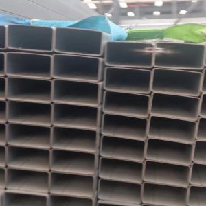 Tube Structure Galvanized Steel Rectangular Tube With Customization Durability