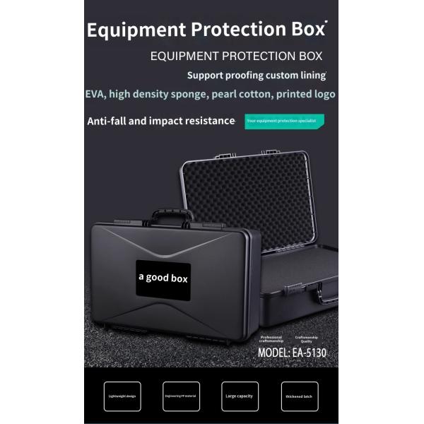 Airtight Plastic Protective Hard Case With Foam For Camera Customized