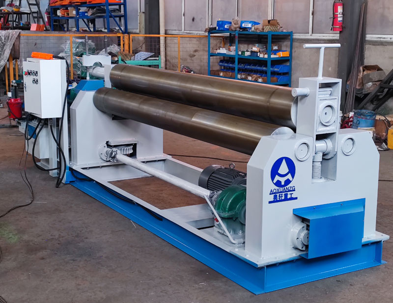 3 Roller Plate Rolling Tube Pipe Bending Machine Sheet Metal Process W11-16*1500