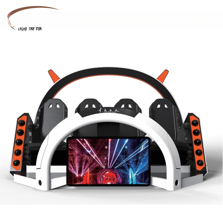 Coin Operated Double Players 9d VR Chair VR Game Machine CE Certificate