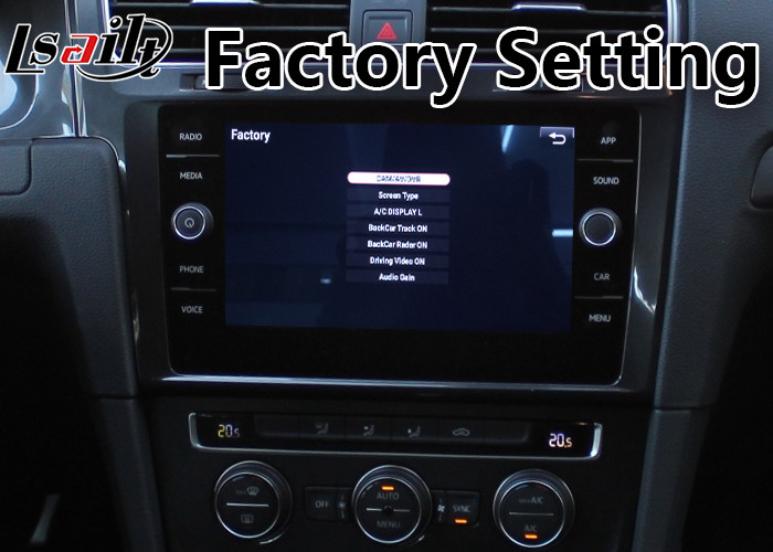 Lsailt Volkswagen Video Interface for Golf 2014-2020 with Mirrorlink google Youtube Android 9.0