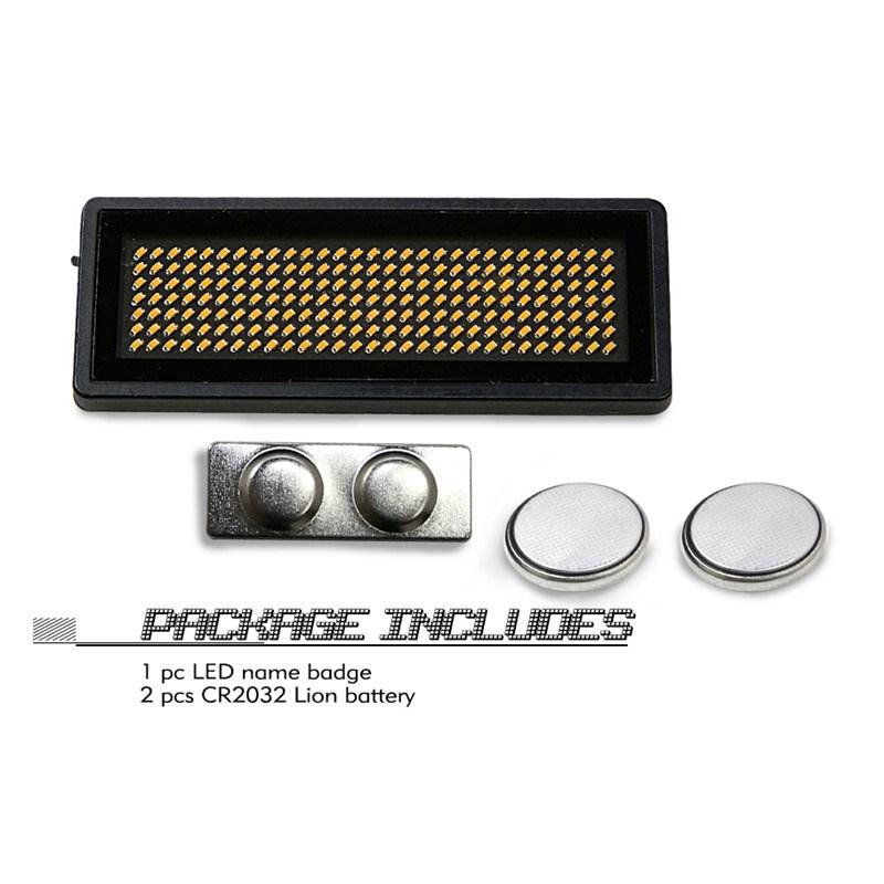 Programmable LED Name Signs Green color B729TW