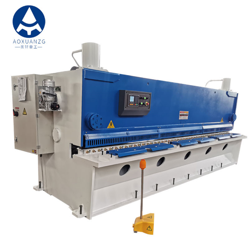 QC11K-6X2500 Hydraulic Metal Hand Shear Cutting Machine With E21S Controller