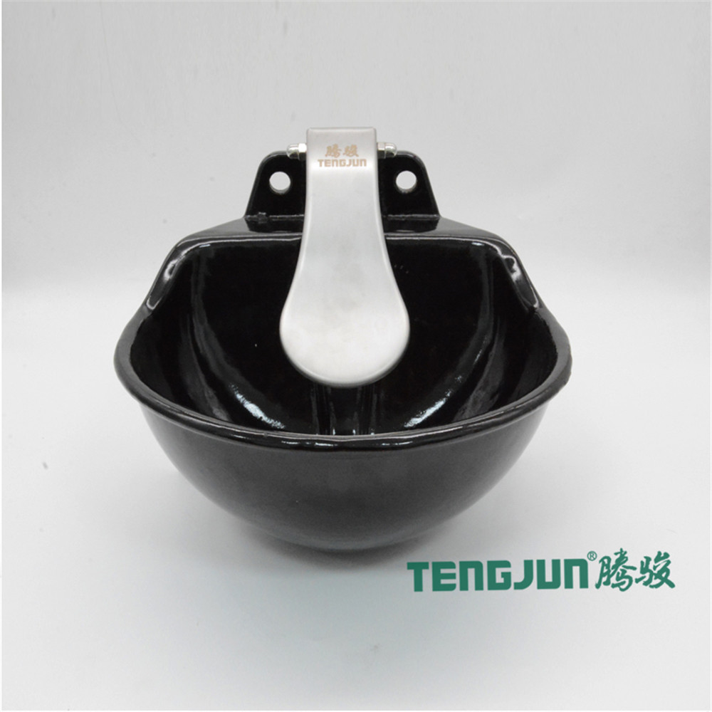 Powder Coated Cast Iron Livestock Water Bowls Drinker For Cattle Horse Sheep