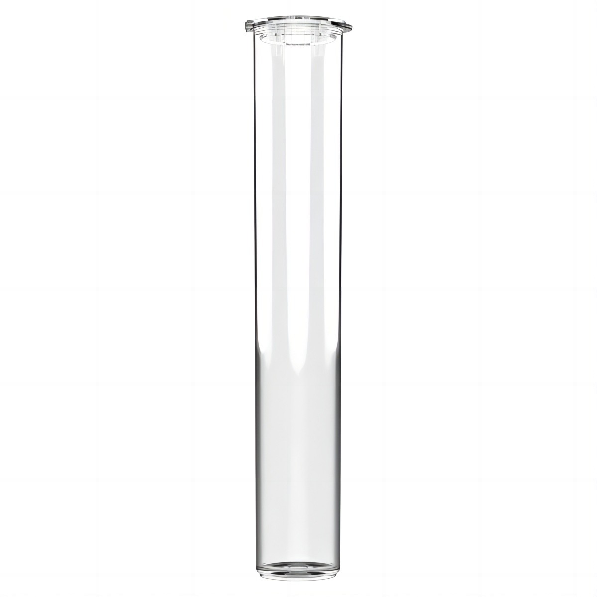 Custom Biodegradable 116mm Black Squeeze Pop Top Pre Roll Child Resistant Tubes