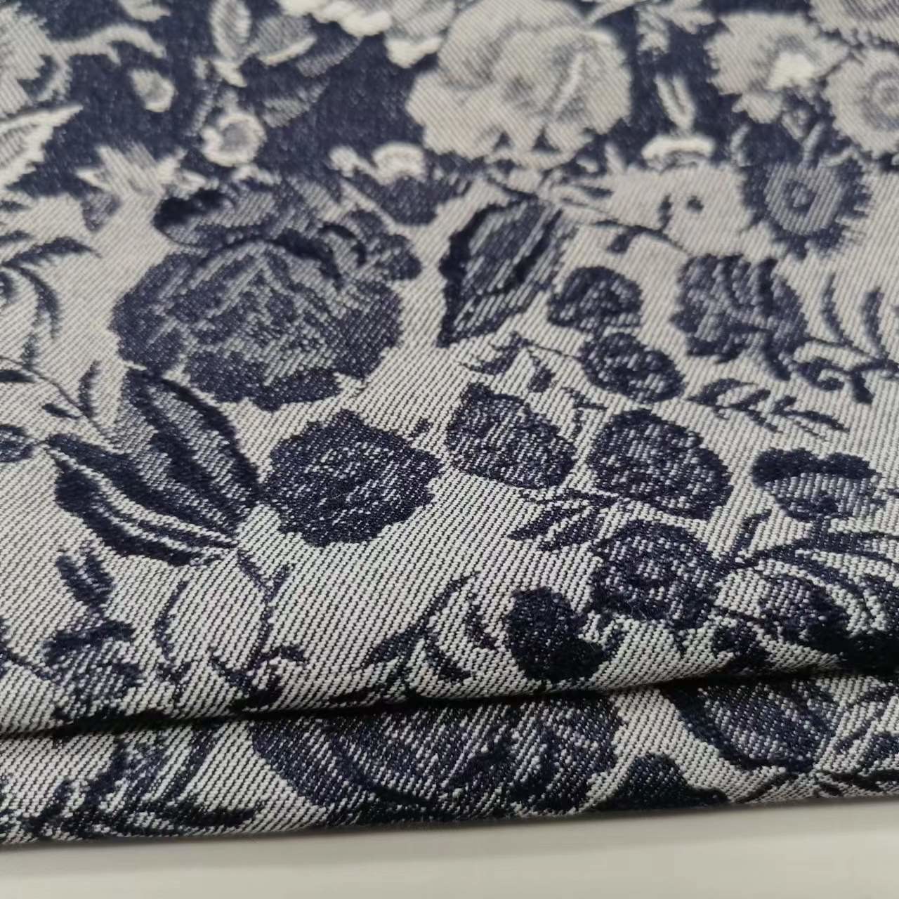 Printed Warp 22% Nylon 74% Rayon 4% Spandex Bengaline Fabric 70D+40Dx13S 240 gsm 70D+40D*13S 150cm