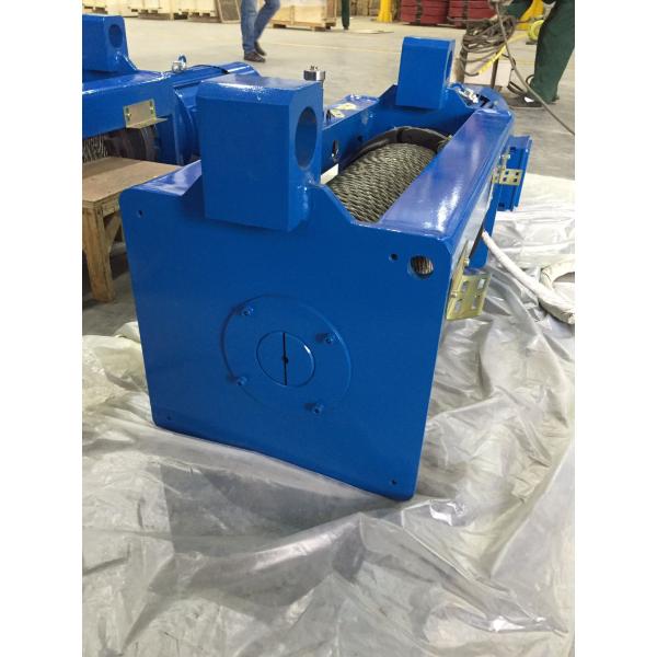 2/1 Reeving 8000kg Electric Wire Rope Hoist Trolley Type