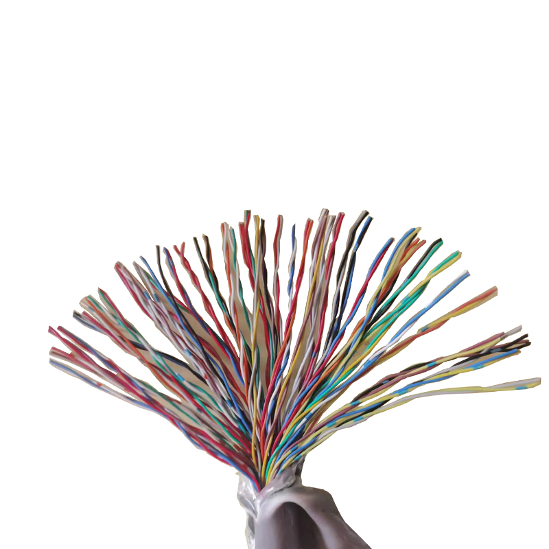 1 2 3 4 6 8 12 24 48 Pairs CW1308 Color Ring Telephone Cable with Al/Foil Shielding