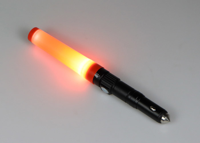 Safety Magnetic Rechargeable Flashlight With Warming Bar Usb Charge Torch
