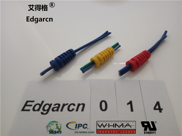 Black Blue Yellow Overmolded Strain Relief With Iso9001 Ul Certification