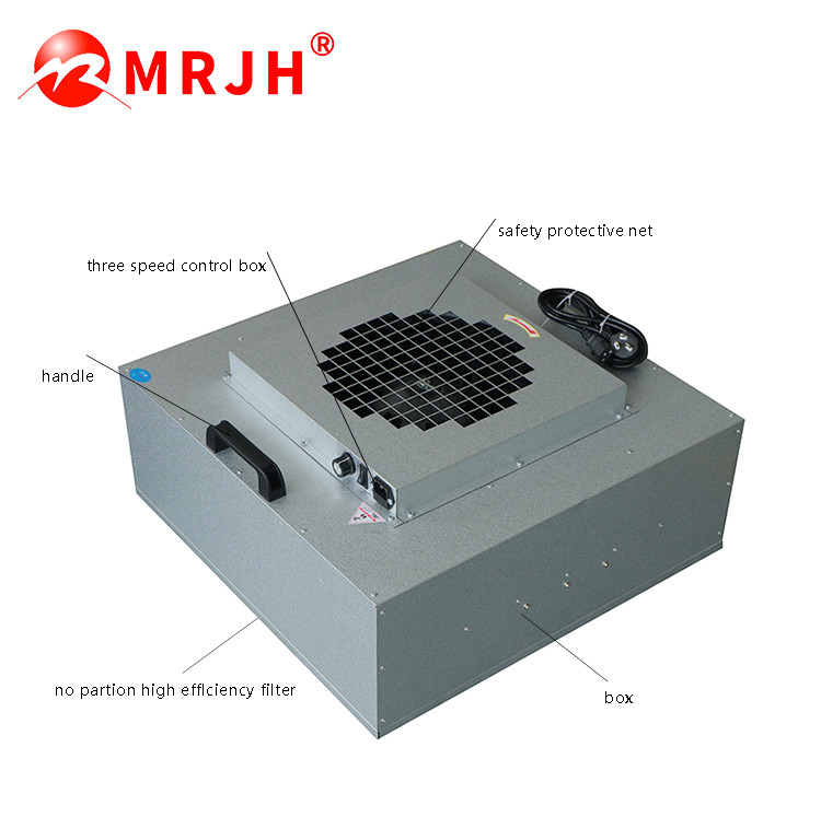 110V / 120V FFU Cleanroom Fan Filter Unit Reserved Run / Fault Dry Connection