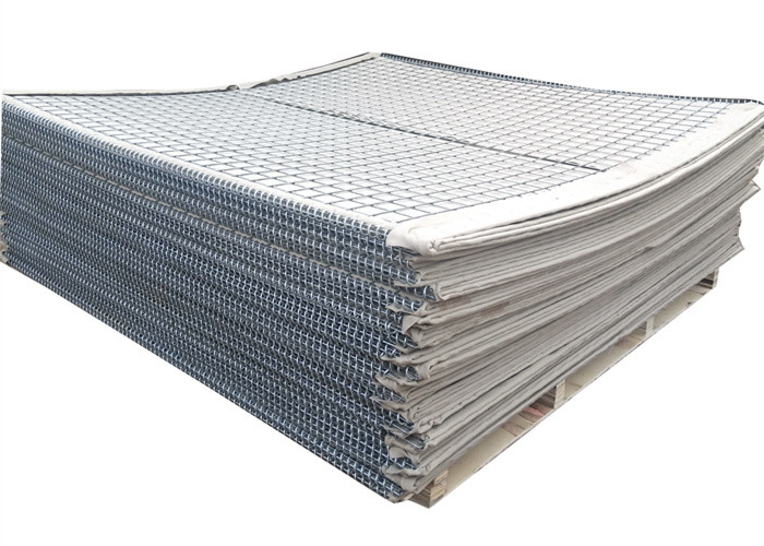 3x 3 Welded Mesh Square Hole Military Hesco Barriers