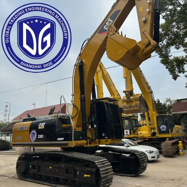 Used Caterpillar 336 with powerful force in good condition excavator