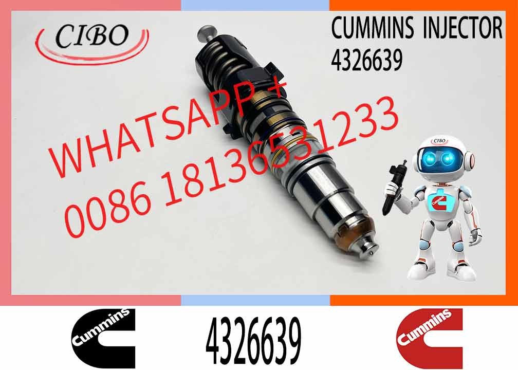 QSK23 QSK45 QSK60 Diesel Common Rail Fuel Injector 4088431 4326639