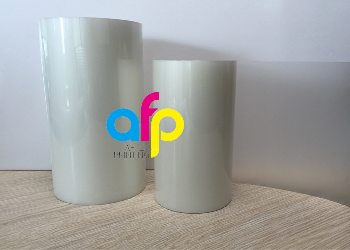 PET Gloss Laminating Film Good Printing Ability Single / Double Side Corona