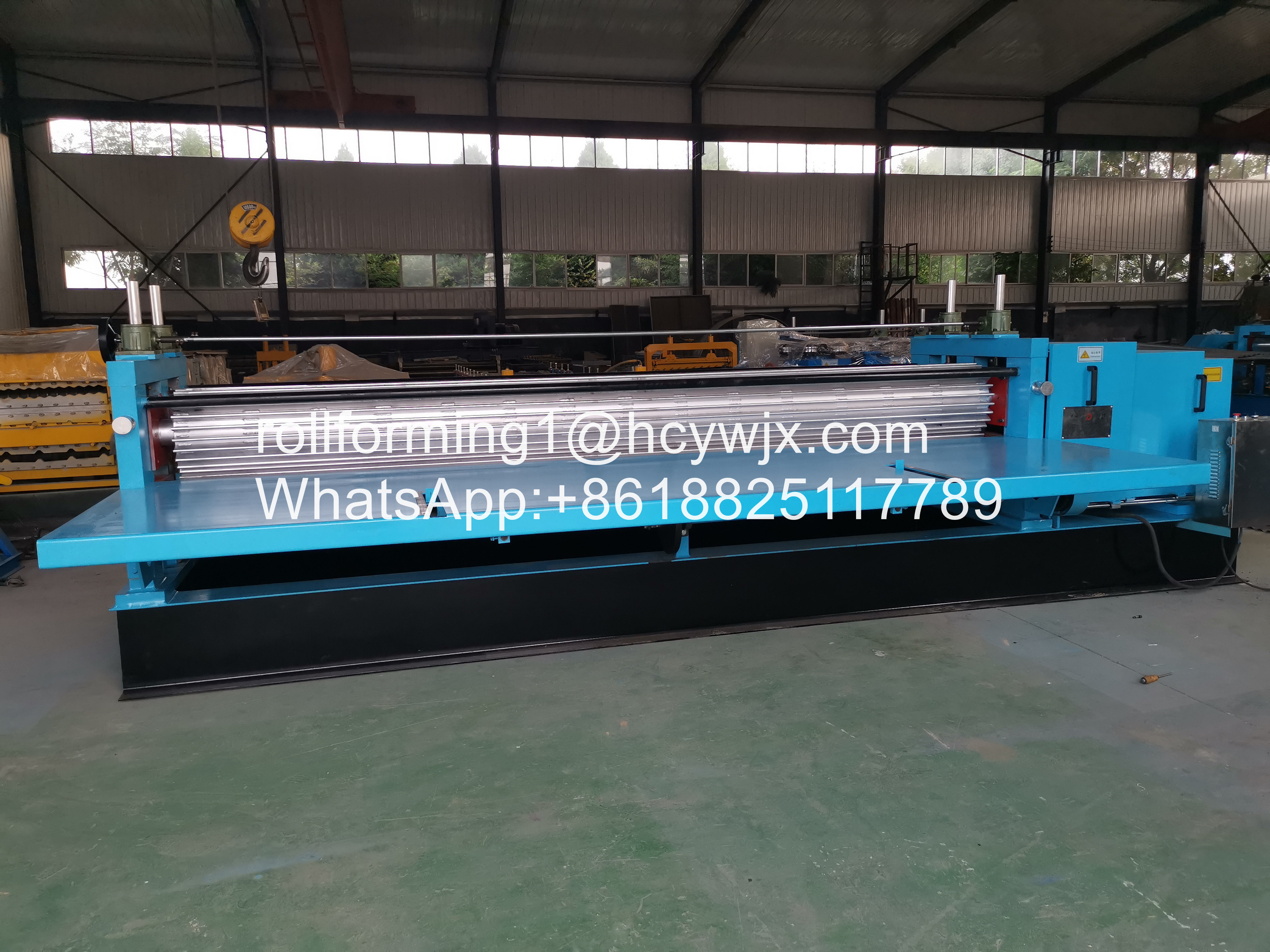 2.6 Meters Gi Corrugated Roll Forming Machine Automatic