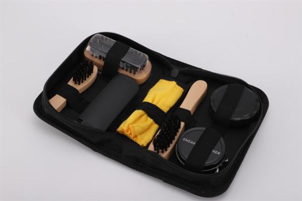 Shoe Polish Boot Care Kit Leather Shoe Shine Kit For Men Women Cleaner Brush