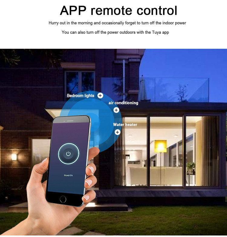 Factory Tuya Wifi Android/ios Smart Life App Us Touch Light Fan Wall Smart 4 Gang Wifi Switch