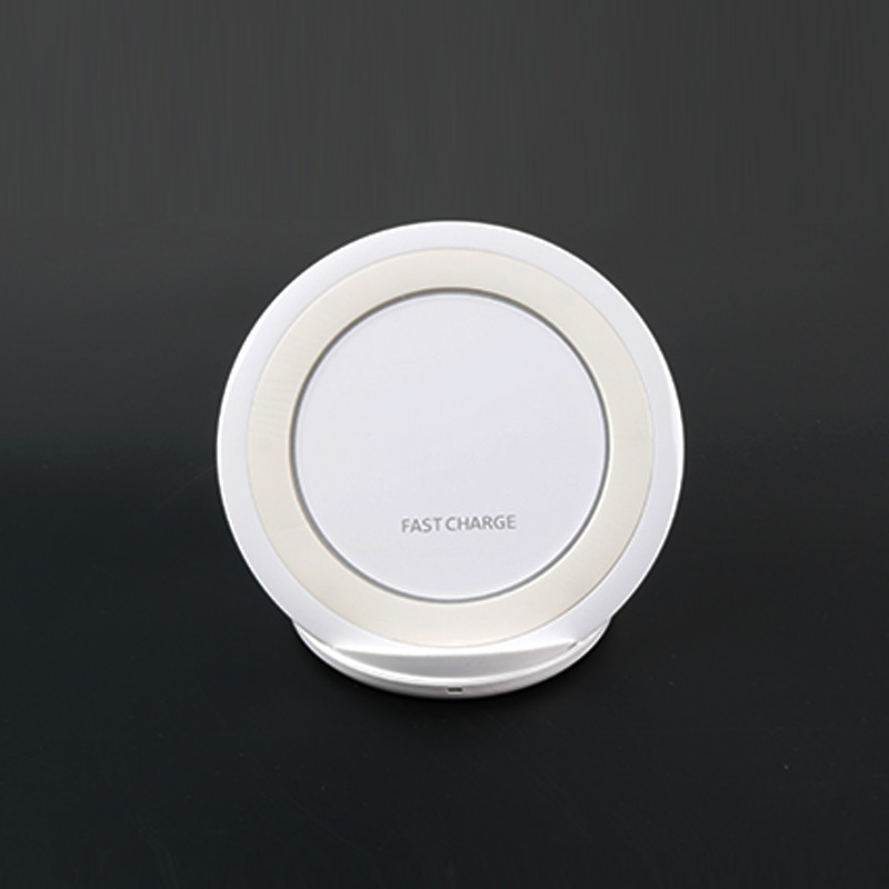 5W 87MM Circular Wireless Charger 5000mAh For Iphone And Samsung