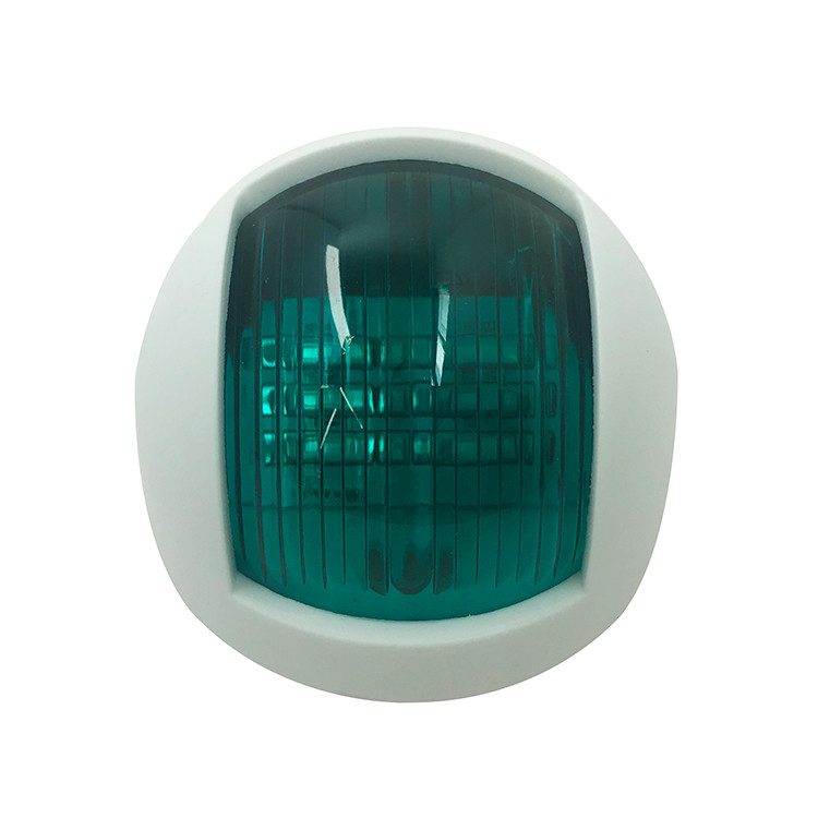 12v 2.5W LED Battery Powered Navigation Lights / Red And Green Marine Lights