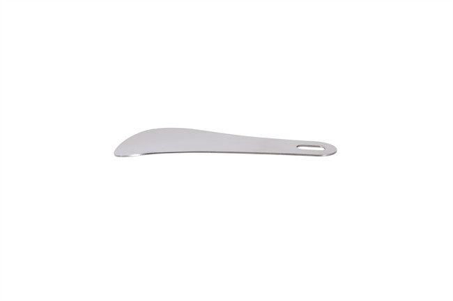 24 Inch 12 Inch Long Metal Shoe Horn 4.1 Inch 10.3 Cm Short Stainless Steel Matte Shoehorn