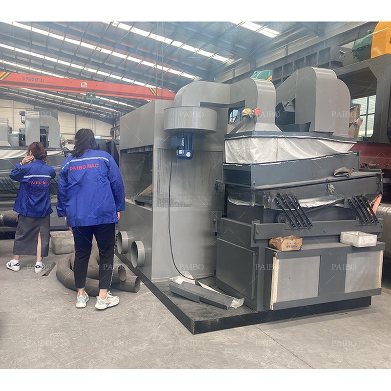 AC Air Conditioner Radiator Aluminum Copper Separator Shredder Recycling Machine in Japan and South Korea