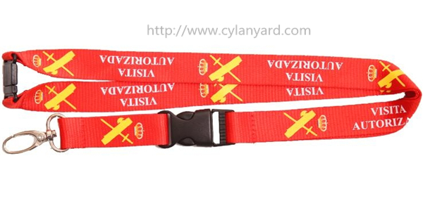badge holder ribbon lanyard