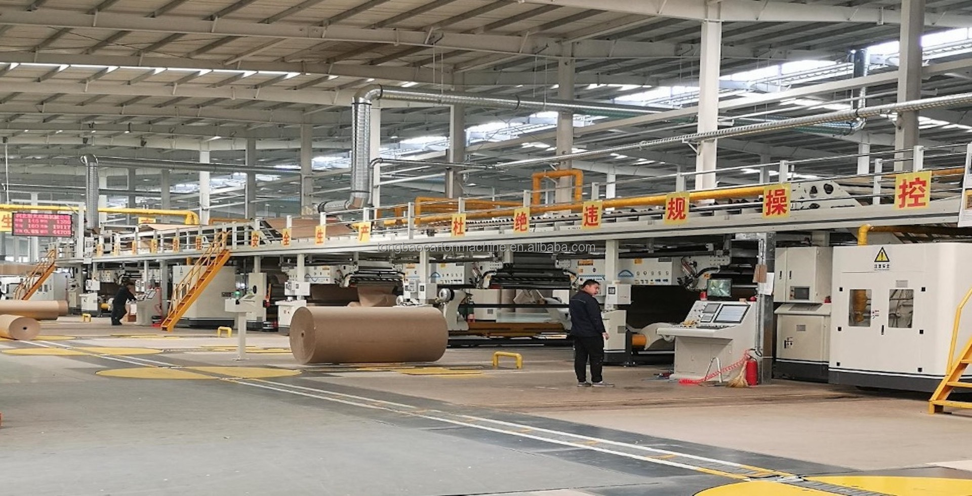 Production Line With Our Top-Rated Corrugated Carton Manufacturing Machine
