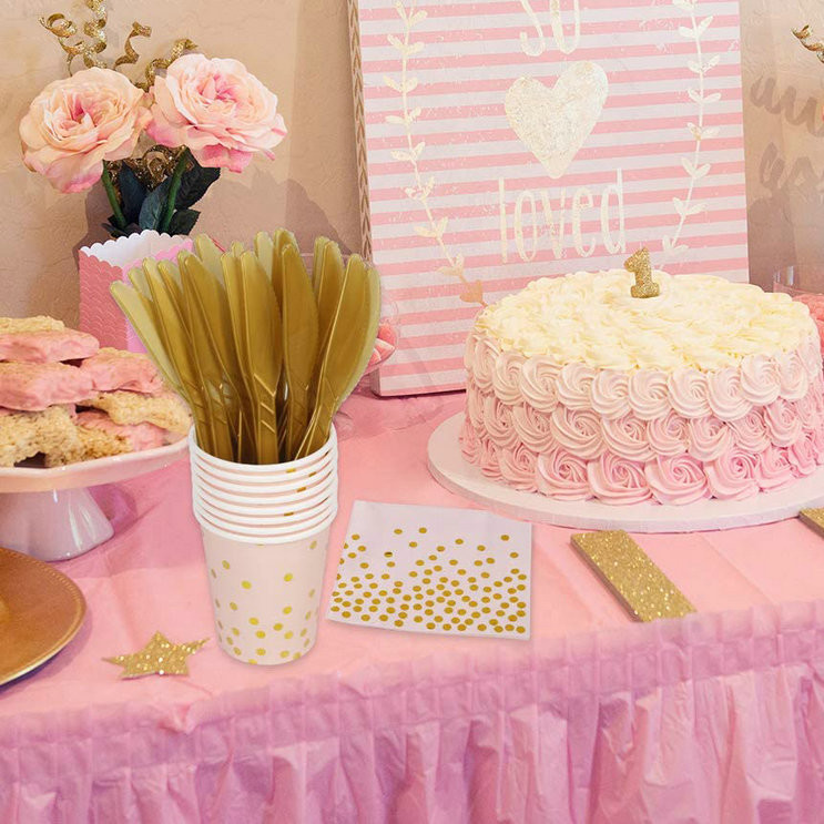60th 80th 90th Birthday Paper Plates
