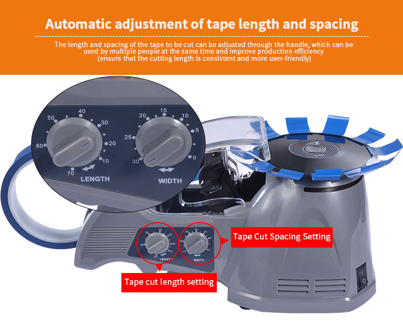 110V Turntable Tape Dispenser Automatic Packing Tape Dispenser For Office