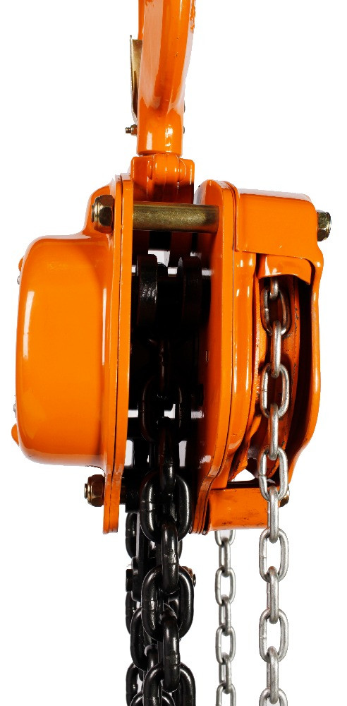 Warehouse Hand Operated Chain Hoist 5T Portable Lifting Device Easy Carry