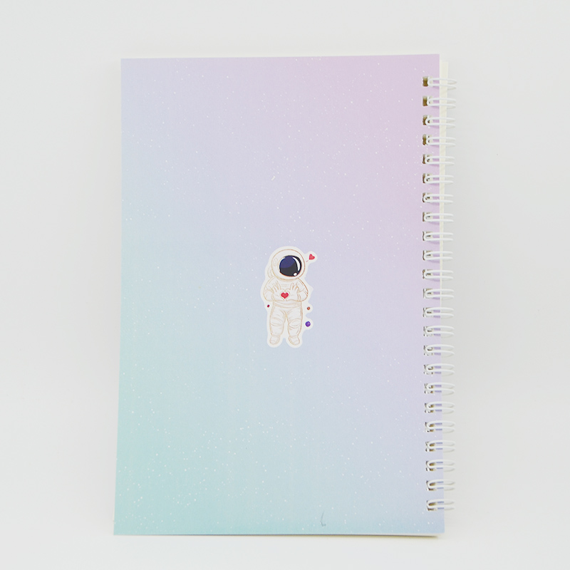 Customized School Student Environmentally Spiral Hardcover Nurses Notebook Professional Notebook Journal
